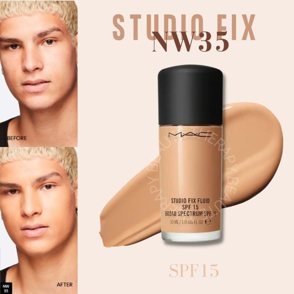 NW35 Studio Fix Fluid Foundation SPF15 - Picture 1 of 3